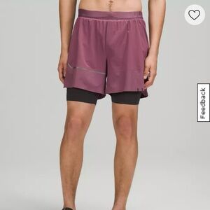 Lululemon Men’s Surge Short 6" Lined
SE - DESIGNED FOR RUNNING